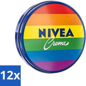 12 x Nivea - Crème #BeYou - Beschermt & Verzorgt - 150 ml (Special Edition) - NIVEA Crème - Verzorging - Hydratatie - Huid - Crème