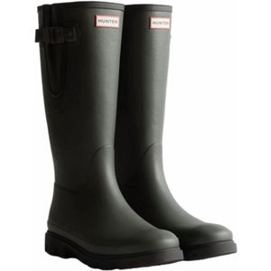 Hunter - Downpour Adjustable - Regenlaars - Dark Olive - Natuurrubber