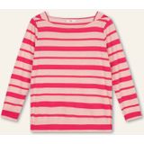 Oilily - Trance long sleeves jersey boat top - Roze - L