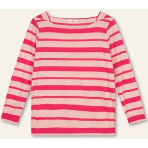 Oilily - Trance long sleeves jersey boat top - Roze - XL