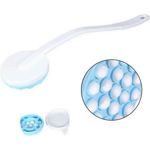 Lotion Applicator voor Rug - Aanbrenghulp Lotion - Insmeerhulp - Rugborstel Douche met Steel - Aanbrenghulp