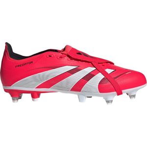 adidas Performance Predator League Fold-Over Tongue Soft Ground Voetbalschoenen - Unisex - Rood- 46 2/3