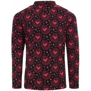 LOOXS Little 2533-7478-969 Meisjes T-Shirt - Maat 92 - Zwart van 95% Cotton 5% Elasthane