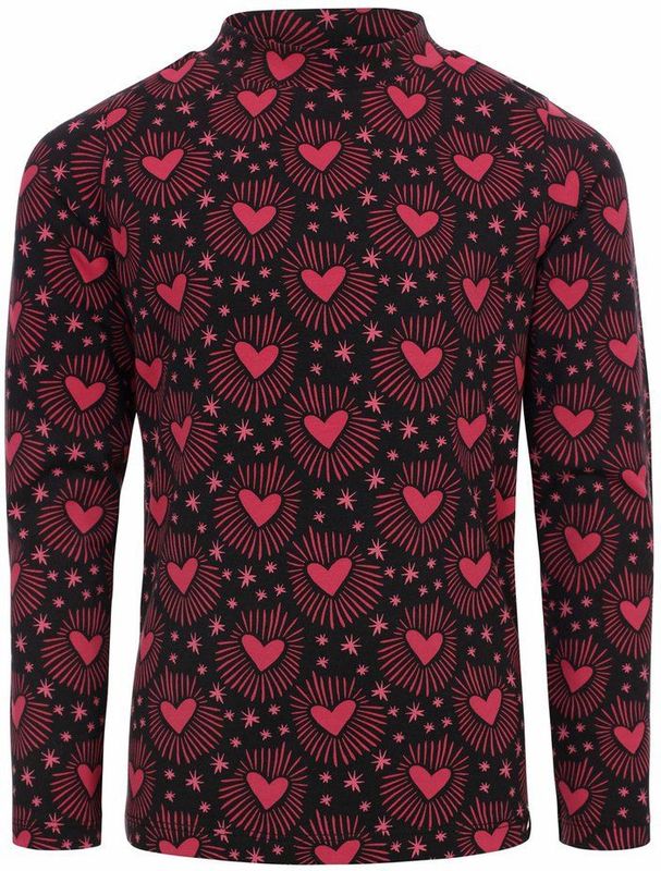 LOOXS Little - T-Shirt - Zwart - 95% Katoen 5% Elasthaan