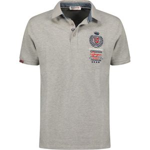 Geographical Norway Heren Expedition Polo Kauri Grijs - L