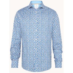 A Fish Named Fred Overhemd Boat Cobalt