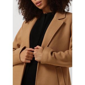 Liu Jo Cappotto Basic Jassen Dames - Winterjas - Camel - Maat 40