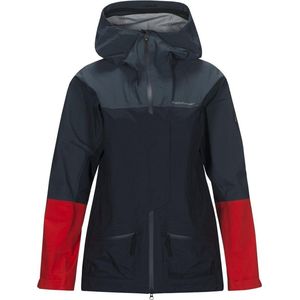 Peak Performance - Vislight Tour Jacket Women - Shell Jas Wintersport - XS - Blauw