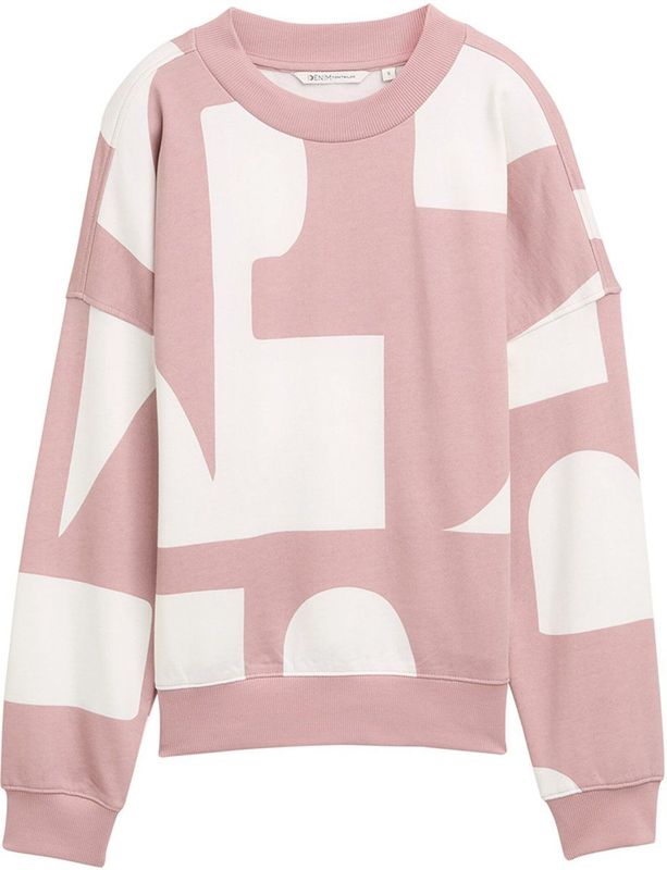 Tom Tailor - Sweatshirt - Rose - Met Print All-over