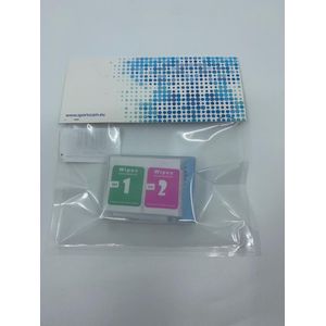 Tempered Glass Screenprotector GoPro HERO9 – Display & Lens Bescherming – Krasbestendig Gehard Glas – 2-delige Set