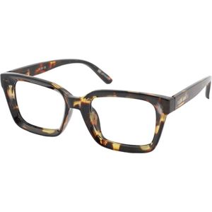 Leesbril Vista Bonita Yugo-Met blauw licht filter-Havanna-+2.00