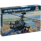 Italeri - Ah64 D Apache Longbow 1:72 (Ita0080s) - modelbouwsets, hobbybouwspeelgoed voor kinderen, modelverf en accessoires