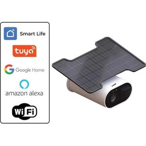 AFINTEK Smart Life WiFi Beveiligingscamera - Buiten - Met Solarpaneel | TUYA