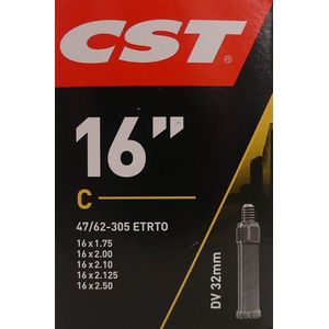 CST - Binnenband Fiets - Hollands Ventiel - 32 mm -  16 x 1.75 - 2.50