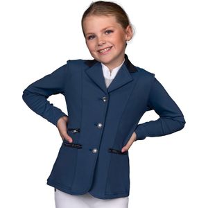 QHP Wedstrijdjas Juliet Junior Petrol Blue - 152
