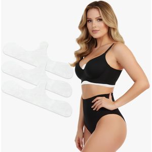 Shapetape BH Zweetstopper (3 Pack) – Anti Zweet Pads voor Onder de Borsten – Tegen BH Zweet, Zweetplekken & Geur – Herbruikbare Anti-Transpiratie Beha Pads – Comfortabele Zweet Absorberende Pads