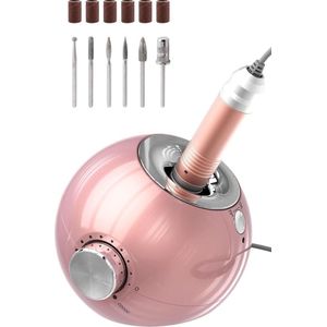 Professional Electric Nail Drill Bit Set for Manicure and Pedicure - High Speed Low Noise - 35000RPM - Delanie