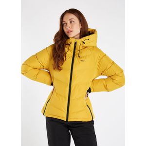 Protest Nxgsalvia – Winterjas Dames – Capuchon – Skijas – Tumericyellow