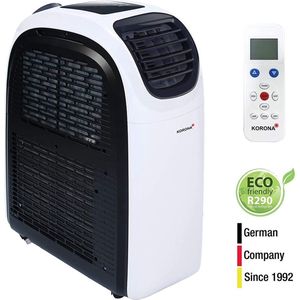 Korona 82002 - 6-in-1 Mobiele airco - 60 m2 - 12000 BTU - kan koelen en verwarmen