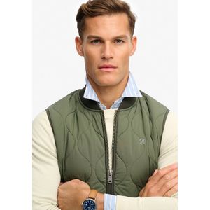 Superdry - Military Liner Vest - Jack - Lichtgewicht - Relaxte Pasvorm