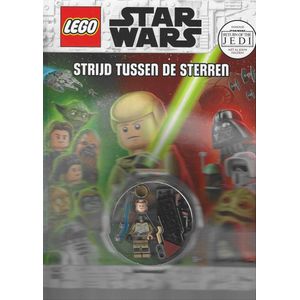 Lego Star Wars - Strijd Tussen De Sterren - Return Of The Jedi Vakantie Spellen Boek + Luke Skywalker Minifig.