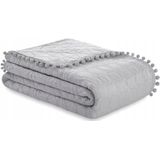 Amulime - Meadore - Dekbedover - Grijs - Microvezeel