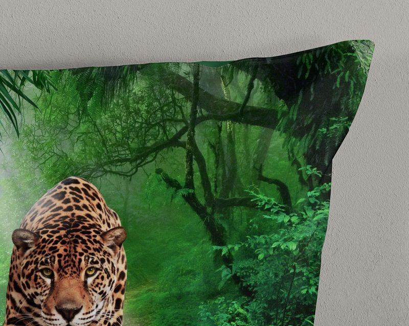 Pure - Dekbedovertrek - Multi - Luipaard - 135x200 cm - Microfiber