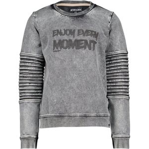 4PRESIDENT Sweater jongens - Black - Maat 104 - Jongens trui