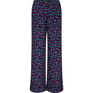 Ydence pants Zoë turquoise/ purple print XS