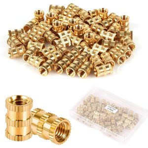 Allecto Plus - Inzetstuk met Schroefdraad M5x10x7mm voor 3D-Printer - Set van 60 stuks