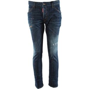 Dsquared2 - Skater Jean - Blauw - Heren - Katoenmix