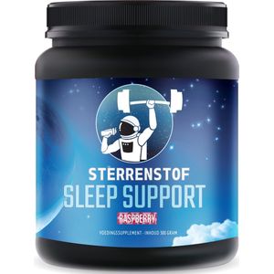 Sterrenstof Sleep Support - Bevat Melatonine, Magnesium en Valeriaan - Raspberry smaak - 30 servings - Ondersteunt de slaapkwaliteit