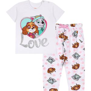 Paw Patrol Skye, Everest - Witte babymeisjesset, katoen / 86