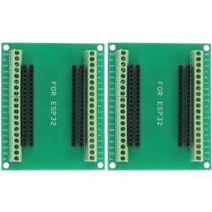 ESP32 Board, 38 Pin Dual-core CPU Development Board, for Smart Home Projects with Pin Header and Screw Terminal