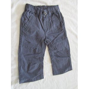 dirkje , zomer lange broek , jongen, grijst , katoen , 18 maand 86