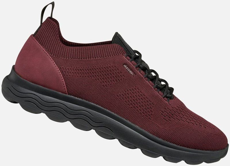 GEOX - Spherica - Sneakers - Bordeaux/Zwart