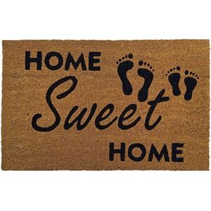 Kokosmat Home Sweet Home - Deurmat 50x80 cm