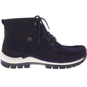 Wolky Hoge veterschoenen Jump paars nubuck