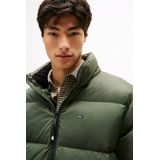 Tommy Jeans - Donsjas - Regular Fit - Effen - Afneembare Capuchon