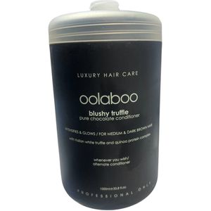 Oolaboo Blushy truffle Pure Chocolade Conditioner Met Pomp 1000ml