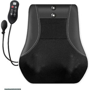 MassageMoods - Shiatsu -Massage Stoel - Massage Kussen - Massage Apparaat - Rugmassage - Rugkussen - Hoofdmassage - Nekmassage - Halsmassage - Voetmassage