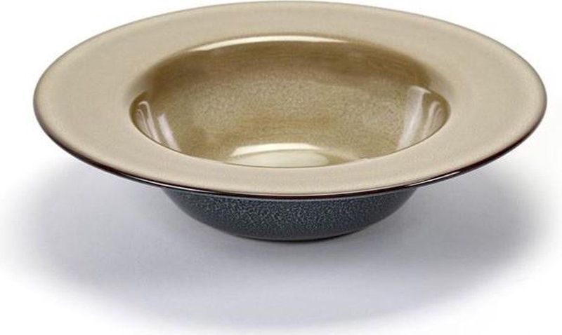 Serax by Anita Le Grelle Soepbord - 21,3 cm - misty grey/dark blue