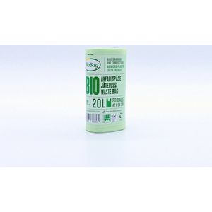 15 x GFT zakken BIOBAG biologisch composteerbare | afbreekbare vuilniszakken | gft afvalzakken 20 L