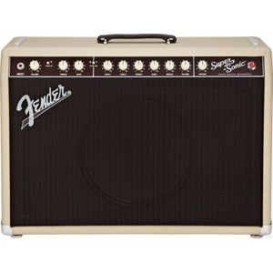 Fender Super Sonic 22 combo BL Blonde - Buizen combo versterker voor elektrische gitaar