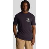 Lyle And Scott - Racquet Club Graphic T-Shirt - Navy