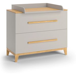 Vitalispa Commode Malia, Kasjmier eik, 108 x 98 cm met 2 laden