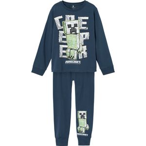 NAME IT - NKMJINC MINECRAFT LS NIGHTSET NOOS - Jongens Nachtset - Lange Mouwen