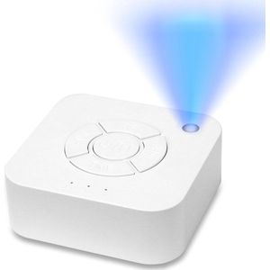 Gsedaox-White Noise Machine-Witte Ruis Machine-Witte Ruis Apparaat-Witte Ruis Slaaptrainer voor Baby-wit