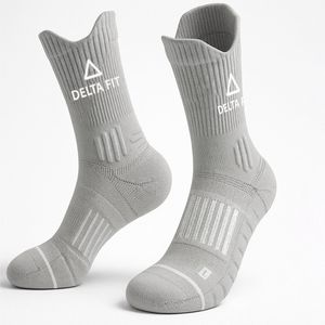 Delta Fit - Hardloop compressie sokken - Sneldrogend - Sinterklaas