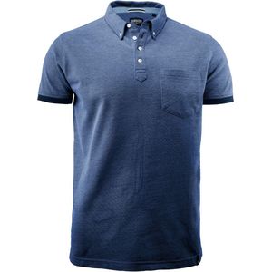 James Harvest POLO PIQUE LARKFORD 2135030 - donkerblauw mêlée - 3XL